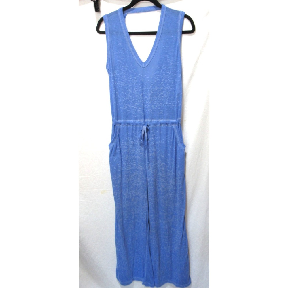 Becca‎ By Rebecca Women's Small Virtue Beach Date Jumpsuit Blue Cornflower